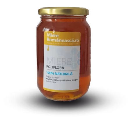 Miere poliflora borcan 500g